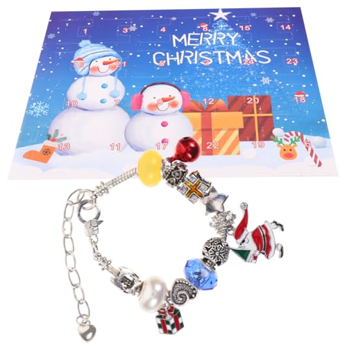 GLSTOY DIY Weihnachts Armbandset Kreative Handgelenk Kette Aus Legiertem Material Vielseitige Kombination Für Individuelle Schmuckgestaltungen Perfekt Für Und Festliche von GLSTOY