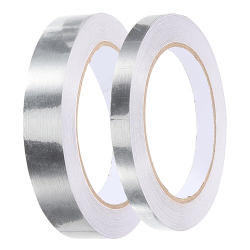 GLSTOY Dekoratives Metallic Klebeband 2 Rollen Ideales Scrapbooking Tape Vielseitiges Klebeband Für Bastelprojekte Transparent Doppelseitige Klebefolie Für Kreative Anwendungen Und von GLSTOY