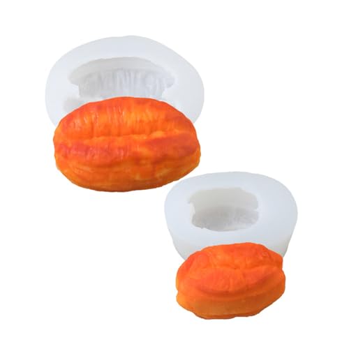 2Pcs Gebratene Lebensmittel Silikon Form Schokolade Fondant Form Gebäck Backen Werkzeug Harze Dekoration Seife Form Kuchen Machen Liefert von GMBYLBY