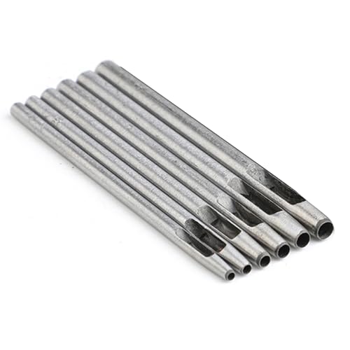 6pcs Lederloch Puncher Set Hollow Hole Punchs Cutter Tool Leder Loch Punchs Cutter Leder Funktionieren Auch 6pcs Lederloch Puncher Set Hollow Hole Punchs Cutter Tool Leder Loch Punchs Cutter Leder Funktionieren Auch von GMBYLBY