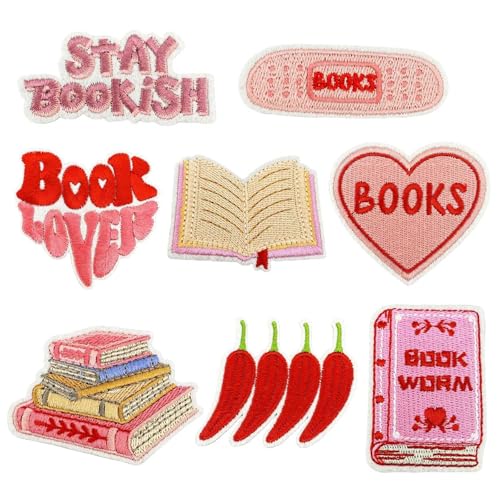 8 Stück schöne Stickerei-Flicken Chilis zum Aufbügeln bestickte Flicken Reparaturflicken Buchish Nähen Patches 8 Stück schöne Stickerei-Flicken Chilis zum Aufbügeln bestickte Flicken Reparaturflicken Buchish Nähen Patches von GMBYLBY