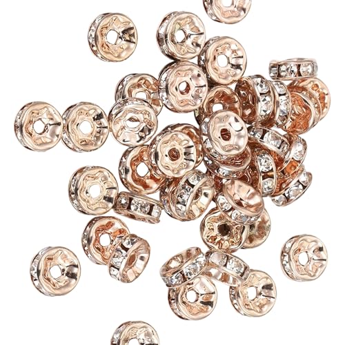 Abstandshalter für Armbänder und Halsketten, 8 mm, lose Perlen, Abstandshalter für Armbänder und Halsketten in Schmuck Abstandshalter für Armbänder und Halsketten, 8 mm, lose Perlen, Abstandshalter für Armbänder und Halsketten in Schmuck von GMBYLBY