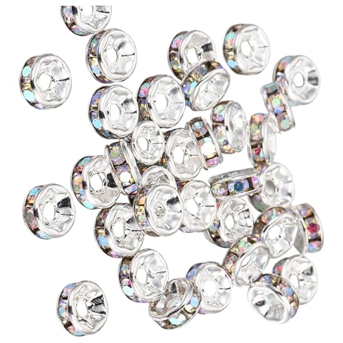 Abstandshalter für Armbänder und Halsketten, 8 mm, lose Perlen, Abstandshalter für Armbänder und Halsketten in Schmuck Abstandshalter für Armbänder und Halsketten, 8 mm, lose Perlen, Abstandshalter für Armbänder und Halsketten in Schmuck von GMBYLBY