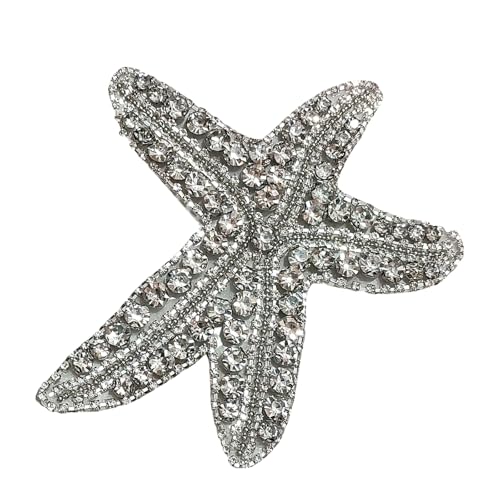 Elegante Gestickte Seesterne Flecken Strasssteine Die Vielseitige Flecken Für Bekleidungssäcke Und Hüte Nähen Elegante Gestickte Seesterne Flecken Strasssteine Die Vielseitige Flecken Für Bekleidungssäcke Und Hüte Nähen von GMBYLBY