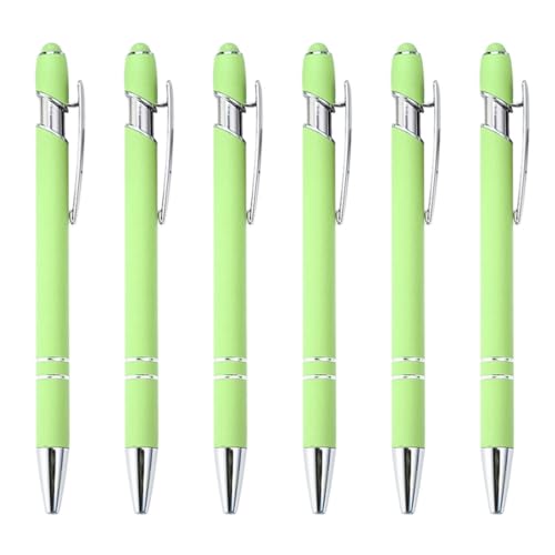 GMBYLBY 6 Stück Druckkugelschreiber mit Spitze Kugelschreiber Business Signing Pen von GMBYLBY