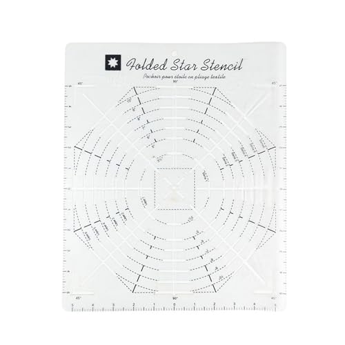 GMBYLBY Acryl-Lineal, Quilt-Lineal, Näh-Lineal, Patchwork-Lineal, Stoffschneidelineal, einfach zu verwenden, zum Basteln, Quilten und Nähen von GMBYLBY