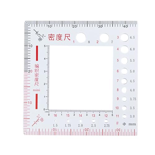 GMBYLBY Acryl-Lineal, Quilt-Lineal, Näh-Lineal, Patchwork-Lineal, Stoffschneidelineal, einfach zu verwenden, zum Basteln, Quilten und Nähen von GMBYLBY