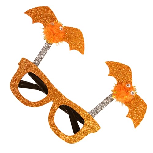 GMBYLBY Neuheit Fledermaus Flügel Halloween Brille Parodie Brillen Cosplay Party Kostüm Brillen Rahmen Erwachsene Kind Festival Brillen von GMBYLBY