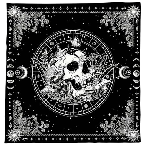 GMBYLBY Professionelle Tischdecke Tarot Tischdecke Hexerei Quadratische Tarot Tischdecke Verbessert Kartenleseerlebnis von GMBYLBY