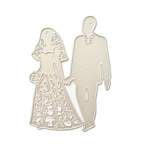 Hochzeits Stanzformen Hochzeitspaar Stanzform Valentinstag Scrapbooking Papierbasteln von GMBYLBY