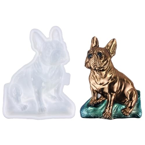 Hund Epoxidharz Formen Große Silikonform Für Wandbehang Desktop Ornament Home Dekorationen Weihnachtsgeschenk von GMBYLBY