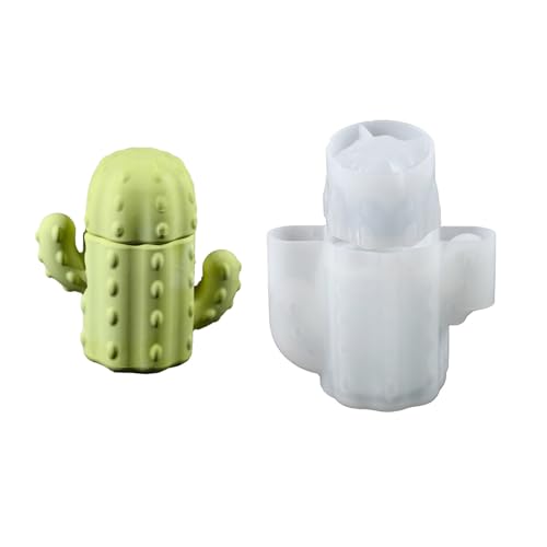 Mehrzweckstock Silikon Cactus Cup Form Set Accessoire Für Haushaltsnutzung Aufbewahrungsbox Handwerksbedarf von GMBYLBY