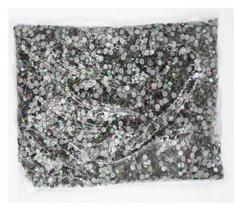 GMGQJST Strasssteine NäGel SS6-SS30 Hotfix Strasssteine ​​Kristall Hot Fix Strass Kleidungsstück(Color 12,Ss12 14400pcs) von GMGQJST