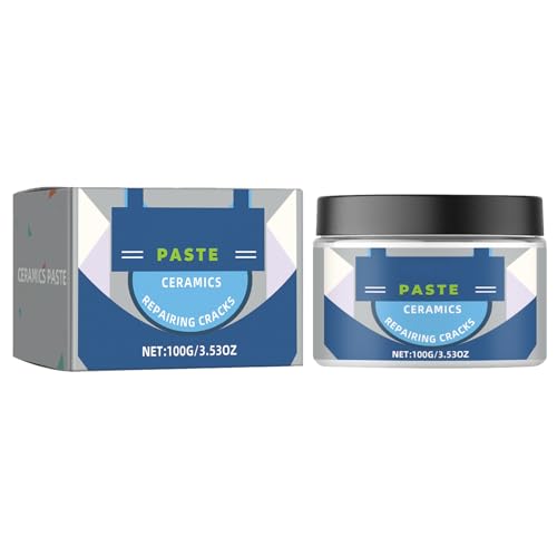 Keramik-Reparaturpaste, Reparaturpaste für Fliesen, Reparaturpaste für Fliesen, weiße Fliesenfliesen, Fugenmasse für Fliesen, 100 g von GNAUMORE