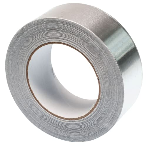 Aluminium Klebeband, 48 mm x 50 m, selbstklebendes Alu Klebeband, silber, Wasser- und hitzebeständig Band zum Versiegeln, Reparieren und Isolieren, 1 Rolle von Gocableties von GOCABLETIES