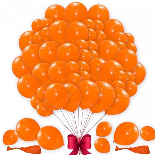 Godfather Ltd Halloween Folienballons Halloween Dekoration Ballons Happy Halloween Kürbis Folienballon Halloween Folienballon Set (Orange Ballon 10 Zoll 30 Stück) von GODFATHER LTD PARTY EVERY DAY