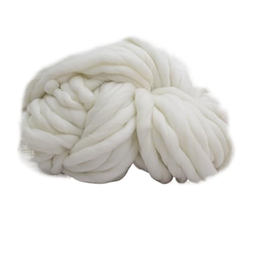 Wolle, 1000 g, passend für viele dicke Garne, Wollgarn, zum Spinnen, Handstricken, Spinngarn, Winter, warm (02) von GOFDASY