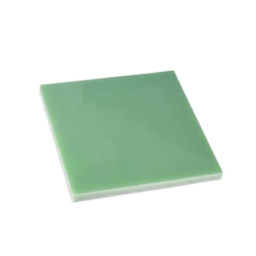 3240 FR-4 Epoxidharz-Glasfaserplatte for 3D-Druck, 0,5–5 mm dicke FR4-Glasfaserplatte, hellgrüne G10-Epoxidplatte, 1 Stück(100 * 100 * 0.5MM) von GOHAPY