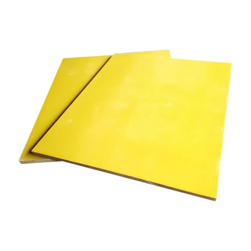 7 Stück Glasfaserplatten 100 mm x 100 mm x 1,5 mm, temperaturbeständige Platte for den 3D-Druck, dünne Platte aus 3240 Epoxidharz von GOHAPY