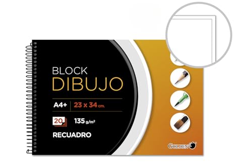 Golden 949313 Notizblock, A4, 20 Blatt von GOLDEN