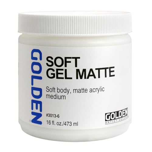 Golden - Acryl Medium - Soft Gel - 473 ml - Matt von Golden Artist Colors