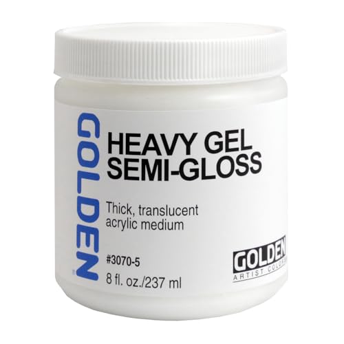 GOLDEN Acrylic Medium 237 Ml Heavy Gel Semi Gloss von GOLDEN