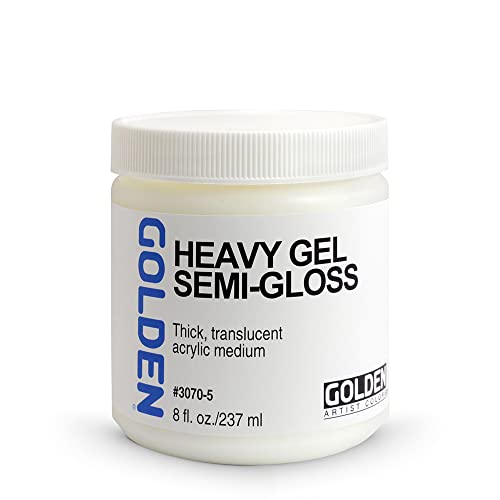 GOLDEN Acrylic Medium 237 Ml Heavy Gel Semi Gloss von GOLDEN