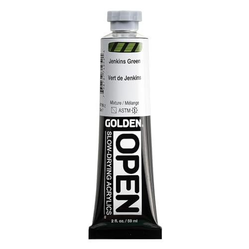 Golden OPEN Acrylfarben, 60 ml, 7195 Jenkins Green von Golden Artist Colors