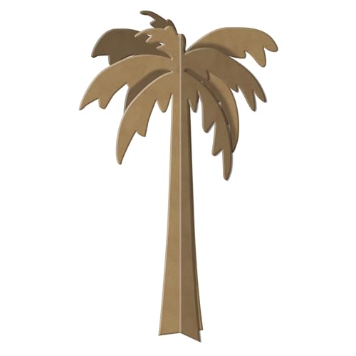 Aladine – Tischdeko Palme – Form aus Holz zum Dekorieren – 13 x 20 cm – PEFC-zertifiziert 100% von GOMILLE