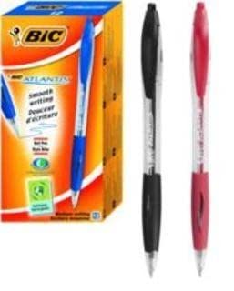 BIC ATLANTIS Kugelschreiber X12 Blau, Schwarz, Rot von GOOD4YOU