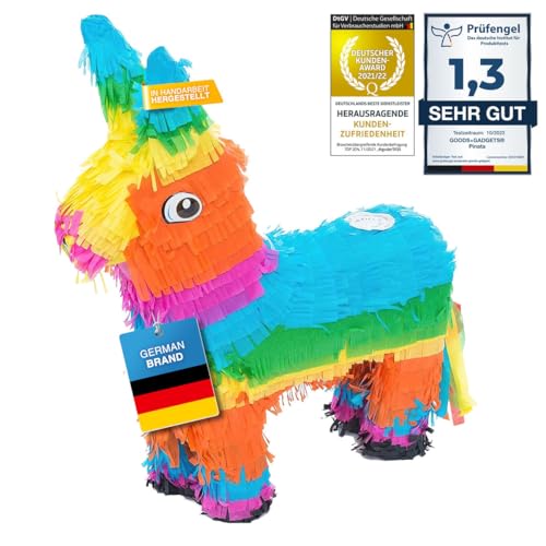 Pinata Party-Dekoration zum Befüllen mit Süßigkeiten für Kinder-Geburtstag Hochzeit Feier - (Esel) von GOODS+GADGETS