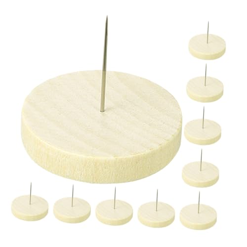 GOOHOCHY 10Er Set Ständer Für Modellpuppen Stützständer Puppenständer Häkelpuppenständer Filzpuppenständer Nadelpuppenständer Nadelpuppenständer Beiges Holz von GOOHOCHY