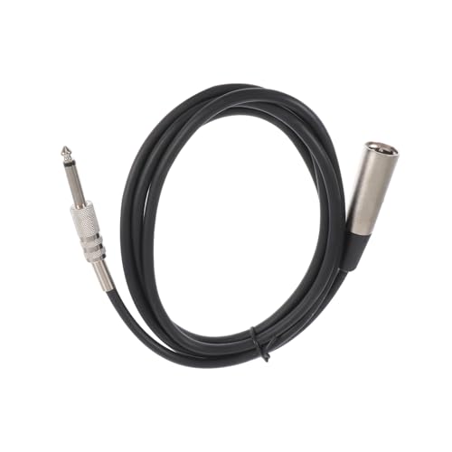 GOOHOCHY Audio Kabel Mit Stecker Doppelt Geschirmt Klinke Auf XLR Ideal Für Mikrofone Und Instrumente Kreatives Verlängerungskabel Für Heimkino Und Bühne von GOOHOCHY