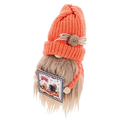 GOOHOCHY Thanksgiving GNOME Dekoration Handgefertigter Herbstwichtel Für Festlichkeiten Niedliches Design Für Tisch Und Wohnaccessoires Für Erntedank Und Herbstfeiern GOOHOCHY Thanksgiving GNOME Dekoration Handgefertigter Herbstwichtel Für Festlichkeiten Niedliches Design Für Tisch Und Wohnaccessoires Für Erntedank Und Herbstfeiern von GOOHOCHY