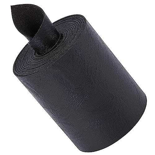 GORGECRAFT 70 mm Breites Mattschwarzes Genarbtes Büffellederband 79" Lange Lederstreifenschnur 1.2 mm Dicke Einseitige Lederrolle Kunstlederschnur Für DIY-Bastelprojekte Verpackung GORGECRAFT 70 mm Breites Mattschwarzes Genarbtes Büffellederband 79" Lange Lederstreifenschnur 1.2 mm Dicke Einseitige Lederrolle Kunstlederschnur Für DIY-Bastelprojekte Verpackung von GORGECRAFT