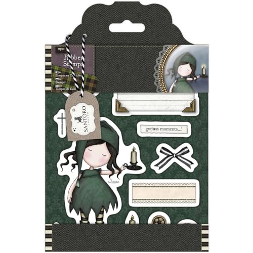 Docrafts Santoro Gorjuss Tweed Rubber Stamps-Nightlight von GORJUSS