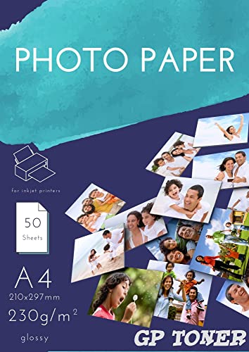 Fotopapier Glänzend A4 230g 50 Stk. von GP TONER