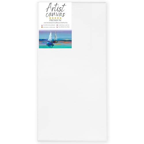 GP TONER Keilrahmen Leinwand Baumwolle Weiß Leinwände Künstlerbedarf Malen verschiedene Größen Holzleisten 40x90 cm GP TONER Keilrahmen Leinwand Baumwolle Weiß Leinwände Künstlerbedarf Malen verschiedene Größen Holzleisten 40x90 cm von GP TONER