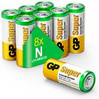 8 GP Batterien SUPER Lady N 1,5 V von GP