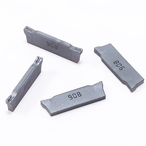 GPRTKULE Drehmaschinen-Werkzeuge, 10 Stück, DGN2002C IC908 Außendurchmesser, Schneidwerkzeug, CNC-Hartmetall-Drehmaschine, Teile DGN 2002C von GPRTKULE