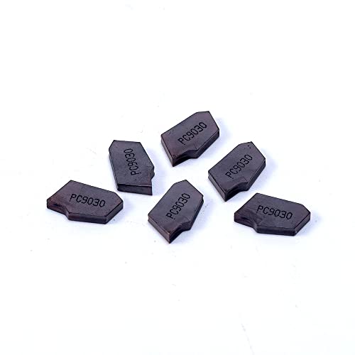 GPRTKULE Drehwerkzeuge 10PCS SP200 SP300 NC3020 NC3030 PC9030 Schlitz Hartmetall Einsätze Drehmaschine Cutter Drehen Werkzeug SP 200 SP 300 Abschied von Werkzeuge Drehen(SP200 NC3020) von GPRTKULE