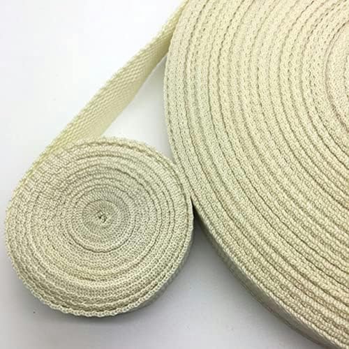 10 Yards 25mm Gurt Nylon Gurtband Rucksack Kordel-Creme von GPRTPL