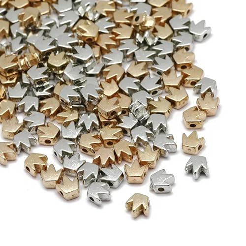 200 Stück/Los 6 mm Radperle, flache, runde, lose Perlen für DIY-Schmuck-6 mm gemischt_f-200 Stück von GPRTPL