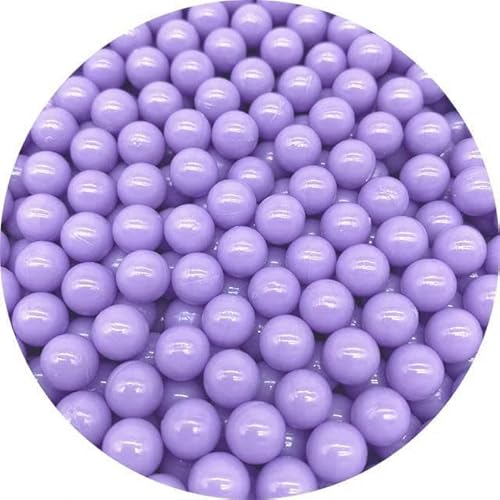 3 4 5 6 8 mm Bonbonfarbene Perlen ohne Loch, Acrylperlen zur Schmuckherstellung, handgefertigtes Kinderspielzeug, DIY-06-8 mm, 50 Stück von GPRTPL