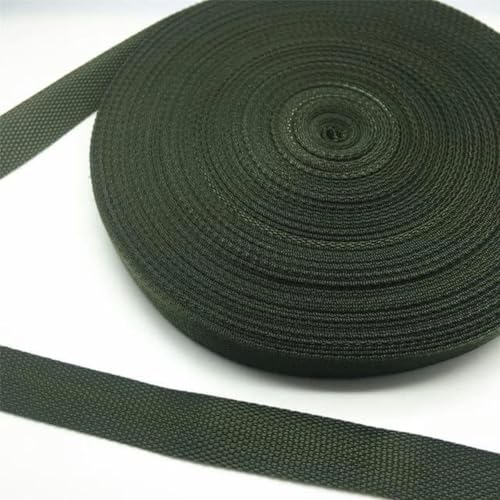 5 Yards 25mm Gurt Nylon Gurtband Rucksack Umreifung Gürtel DIY Haustier Seil Nähen Handwerk-13 von GPRTPL