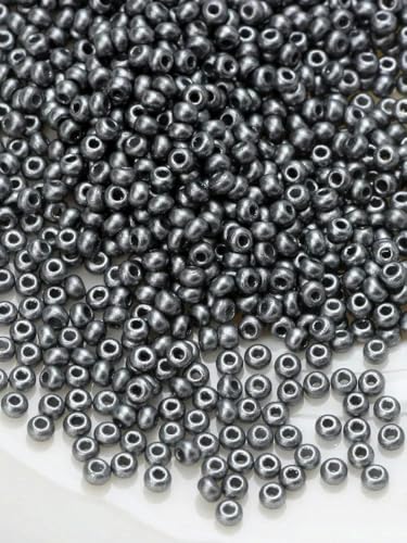 Glasperlen, kleine Rocailles-Perlen, 2 mm, 25 g, Glasperlen, DIY-Armband, Abstandshalter zur Schmuckherstellung, klein, 006, 25 g, 2 mm, 25 g von GPRTPL