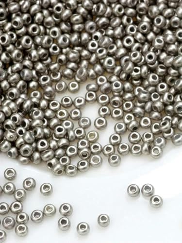 Glasperlen, kleine Rocailles-Perlen, 2 mm, 25 g, Glasperlen, DIY-Armband, Abstandshalter zur Schmuckherstellung, klein, 009, 25 g, 2 mm, 25 g von GPRTPL