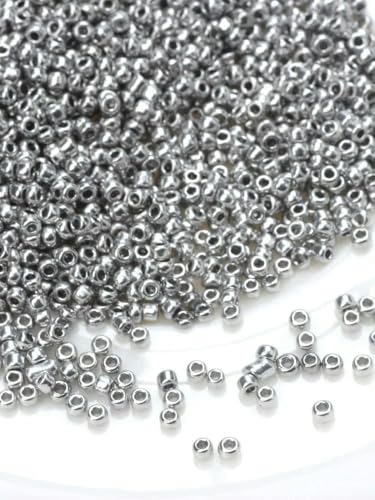 Glasperlen, kleine Rocailles-Perlen, 2 mm, 25 g, Glasperlen, DIY-Armband, Abstandshalter zur Schmuckherstellung, klein, 020, 25 g, 2 mm, 25 g von GPRTPL