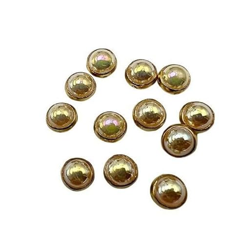 GQGQA100PCS 4/5MM Min UV Farbe Perle Puppe Kleidung Knöpfe Kleine Knöpfe Für Puppen Machen Mini metall Schaft Knöpfe Für Puppe Kleidung von GQGQA