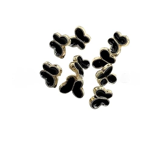 GQGQA50/100PCS 6mm Tier Puppe Kleidung Knöpfe Kleine Knöpfe Für Puppen Machen Mini Metall Schaft Knöpfe für Puppe Kleidung von GQGQA